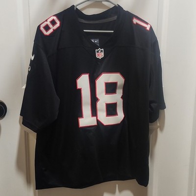 Nike Atlanta Falcons Calvin Ridley #18 NFL On Field Black Jersey Men's L