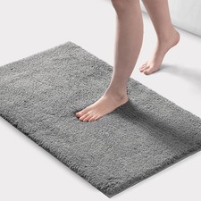 Madison Park Marshmallow Bath Rug, 24 x 40, Grey