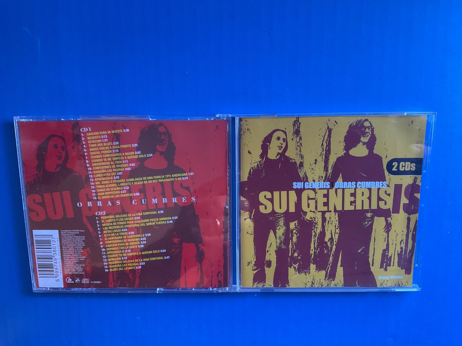 SUI GENERIS & OBRAS CUMBRRS - Latin Pop (2) CD set *Import
