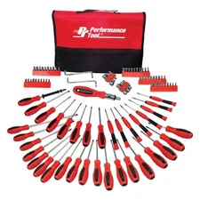 Combination Screwdrivers Set, 100-piece Multi Material Handle Magnetic