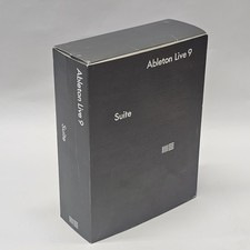 Ableton Live 9 Suite Music Audio Software Used Complete "Box Without Serial"