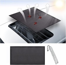 Car Sunroof Sunshade, Sun Shade Magnetic Net, Car Roof Cover for Size: Middle