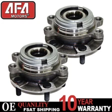 Front Wheel Bearing Hub Assembly Set Fits 2007 2008 2009-2013 Nissan Altima Only