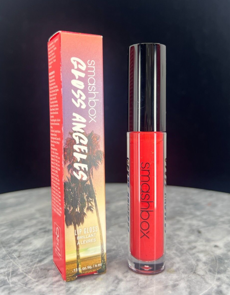 Smashbox Gloss Angeles Lip Gloss AY, POPPY 0.13 oz NIB