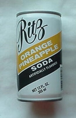 1970s RITZ ORANGE PINEAPPLE SODA CAN (STEEL TAB-TOP | eBay
