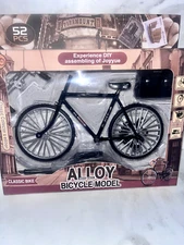 Alloy Classic Retro Bicycle Model Experience DIY Classic Bike- OPEN BOX
