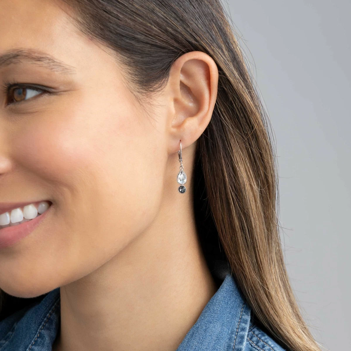 Touchstone crystal by swarovski earrings discount
