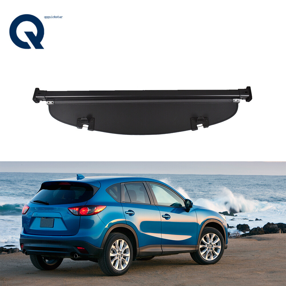 Auto Intrekbare Kofferbak Hoedenplank voor Mazda CX-5 CX5 2013 2014 2015 2016, Bagage Vrachtschildafdekking Privacyschaduw Beveiliging Privacypaneel Rolgordijnplanken