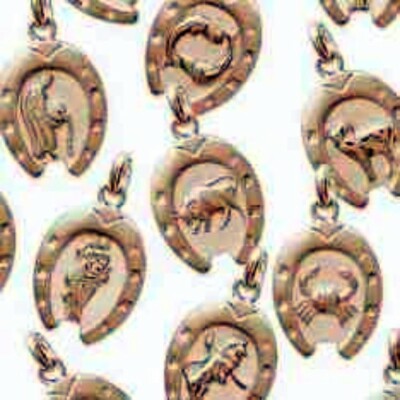 Pendentif cheval or - Le Petit Fermier