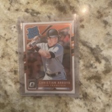 2017 Donruss OPTIC #63 Christian Arroyo Rated Rookie RC Rookie Card RED SOX