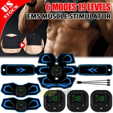 Muscle Stimulator EMS Ab Trainer Tens Unit Portable Stimulater Abs Massager Tool