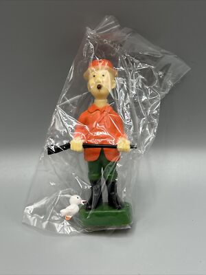 WILTON ''Bewildered Duck Hunter'' Cake Topper Vintage 1972 Gun Man Birthday Party 