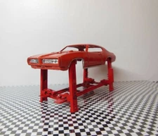1969 Pontiac GTO  / Metal Body / Only 4.5 inches Long / Car Rack  1/43 Scale