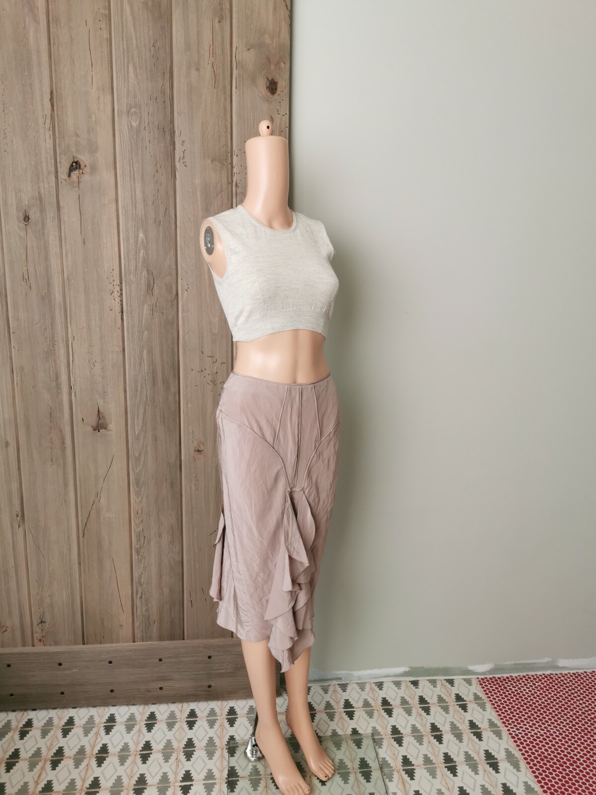 TOP VINTAGE RITAGLIATO YVES SAINT LAURENT SXS da collezione