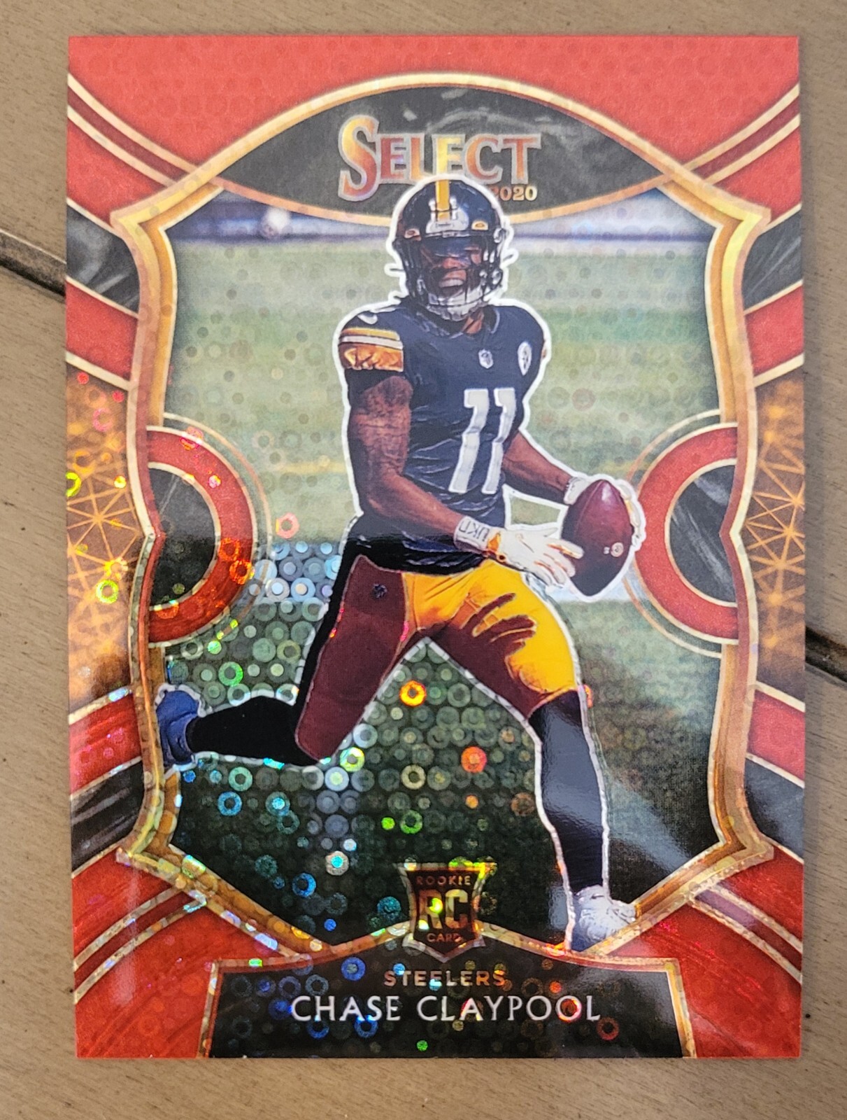 Chase Claypool Panini Select #70 Red Disco
