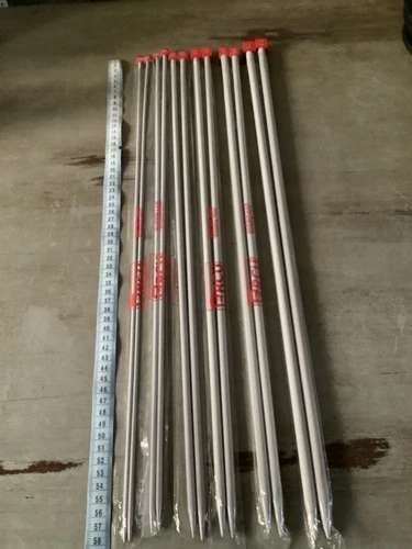 Extra Long Knitting Needles 59cm Long Size 4mm-10mm Hard To Find !!!!