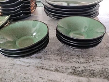 4 Gabbay Fusion Wasabi Bowls Fruit Sauce Set Gibson Serving Dining Dishes Lot