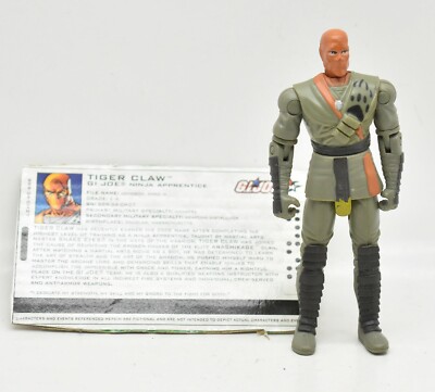 GI Joe Ninja Battles Tiger Claw Loose Action Figure Hasbro 2005