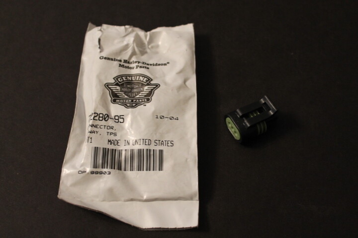 Harley Davidson 3 Pin OEM Wire Harness Connector 72280-95 for sale