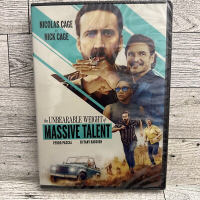 New! The Unbearable Weight of Massive Talent (DVD) Ships Free Shrink Tear
