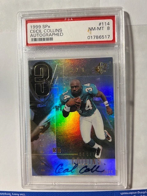 Cecil Collins Spx #114 Autographed