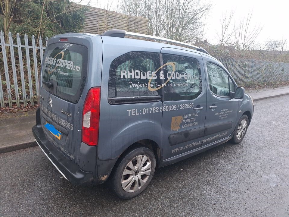 2008 CITROEN BERLINGO HDI 88BHP IN GREY FOR BREAKING#M UK