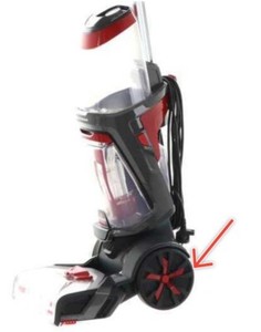 BISSELL 1858N Rad Links/Rechts Ersatzteil