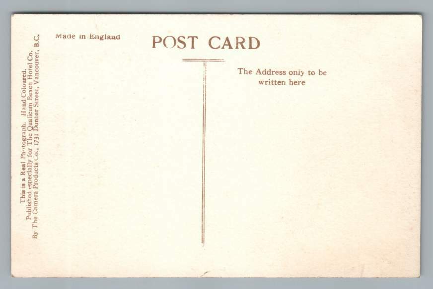 Punch Bowl GreenQualicum Beach Hotel GOLF Course RPPC Vancouver Island