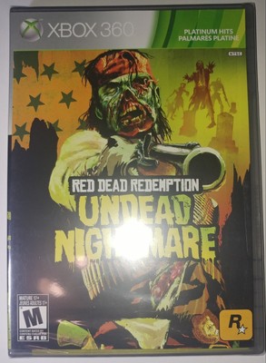 Red Dead Redemption Undead Nightmare- (Microsoft Xbox 360, 2010) Factory Sealed.