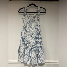 URBAN OUTFITTERS Blue Floral Dress