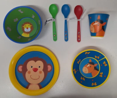 COPPENRATH, DIE SPIEGELBURG Die Spiegelburg Coppenrath Kindergeschirr Geschirr Teller Becher Schale Löffel