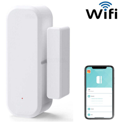SOLO WiFi Door Window Sensor Smart Home Security Alarm Smartlife App Alexa 4Pack