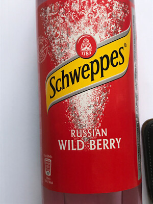 3x1000ml Schweppes Russian Wild Berry PET - Mehrweg - 