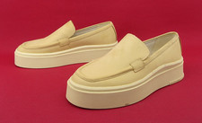 VAGABOND Plateau Slipper Loafer Schuhe Damen Halbschuhe Leder Beige Gr. 38