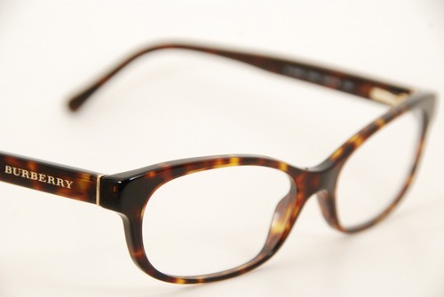 New Authentic Burberry B 2202 3002 Havana/Gold 52mm Frames Eyeglasses Italy RX - Picture 4 of 7