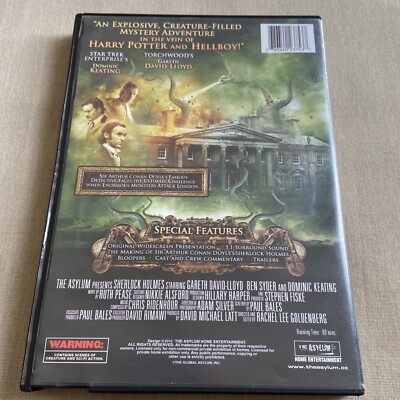 Sir Arthur Conan Doyle: Sherlock Holmes (DVD 2010 Asylum) Sci-Fi