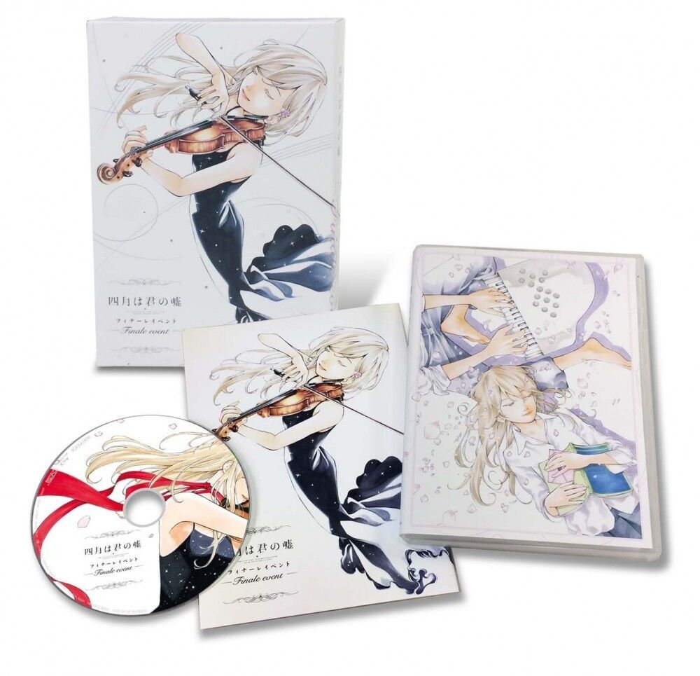 Your Lie in April Shigatsu wa Kimi no Uso Finale Event Limited Edition  Blu-ray