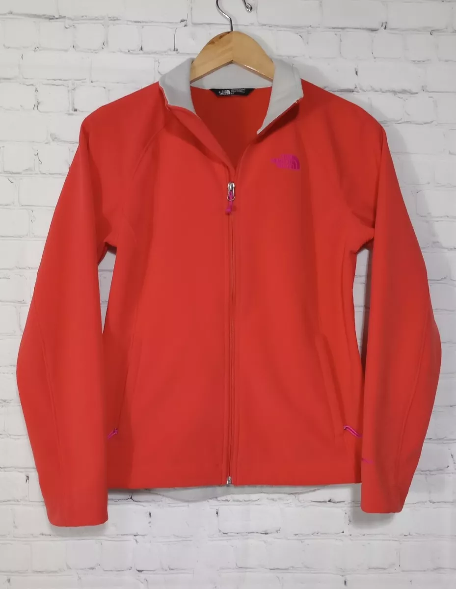 The North Face Women s Peach Full Zip Jacket Windwall Size Small
