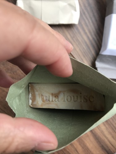 3 X120g Soap Artisan Hand-Crafted Vegan Natural Dyed Cypress Cedarwood Bergamot - Bild 11 von 11