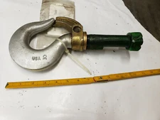 Crosby Bullard 1050881 BL-i 9I 7.2 Ton Rollox Shank Hook 1.25 x 5.63 w/Nut