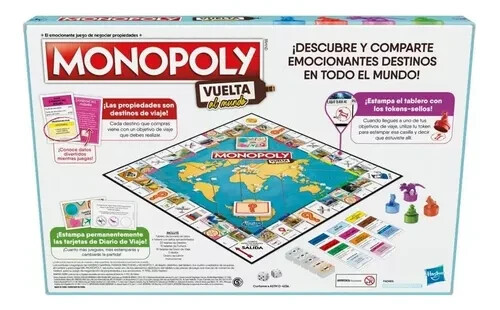 Monopoly Travel World In Spanish