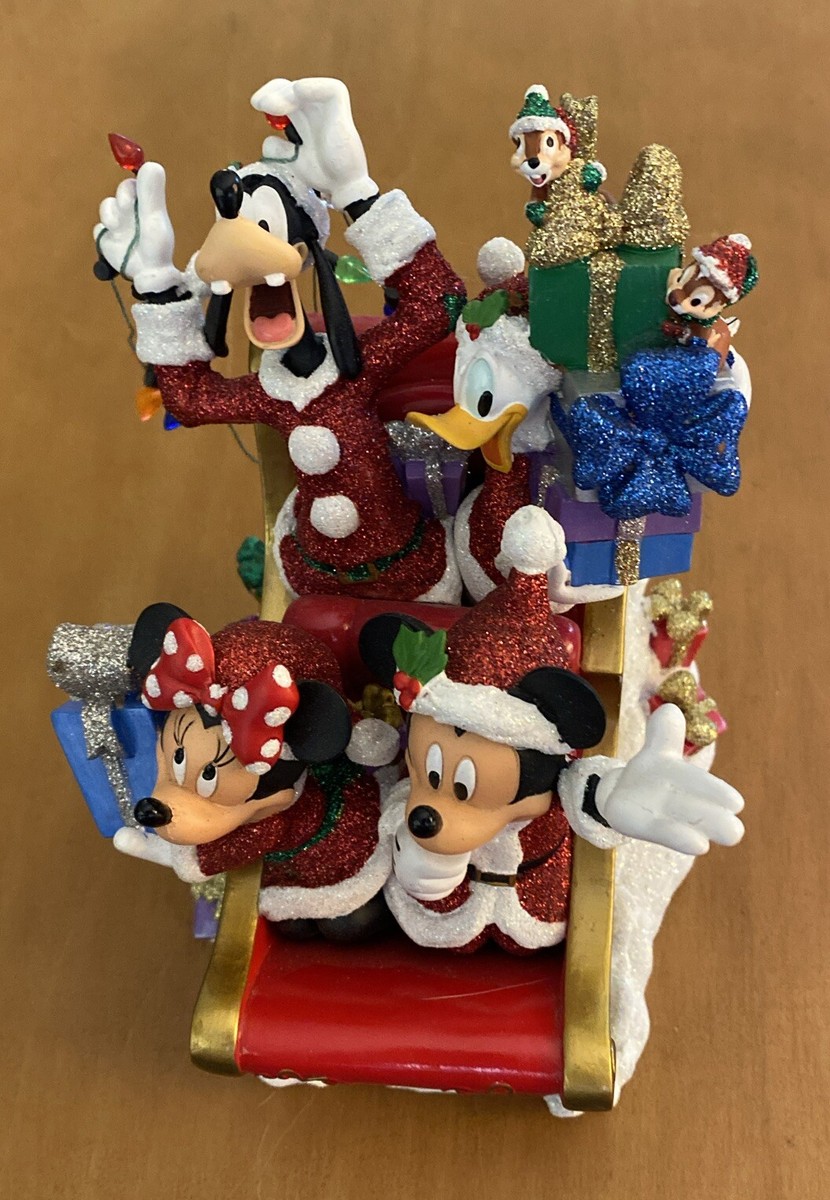 Disney Parks Christmas Mickey Mouse And Friends Sleigh