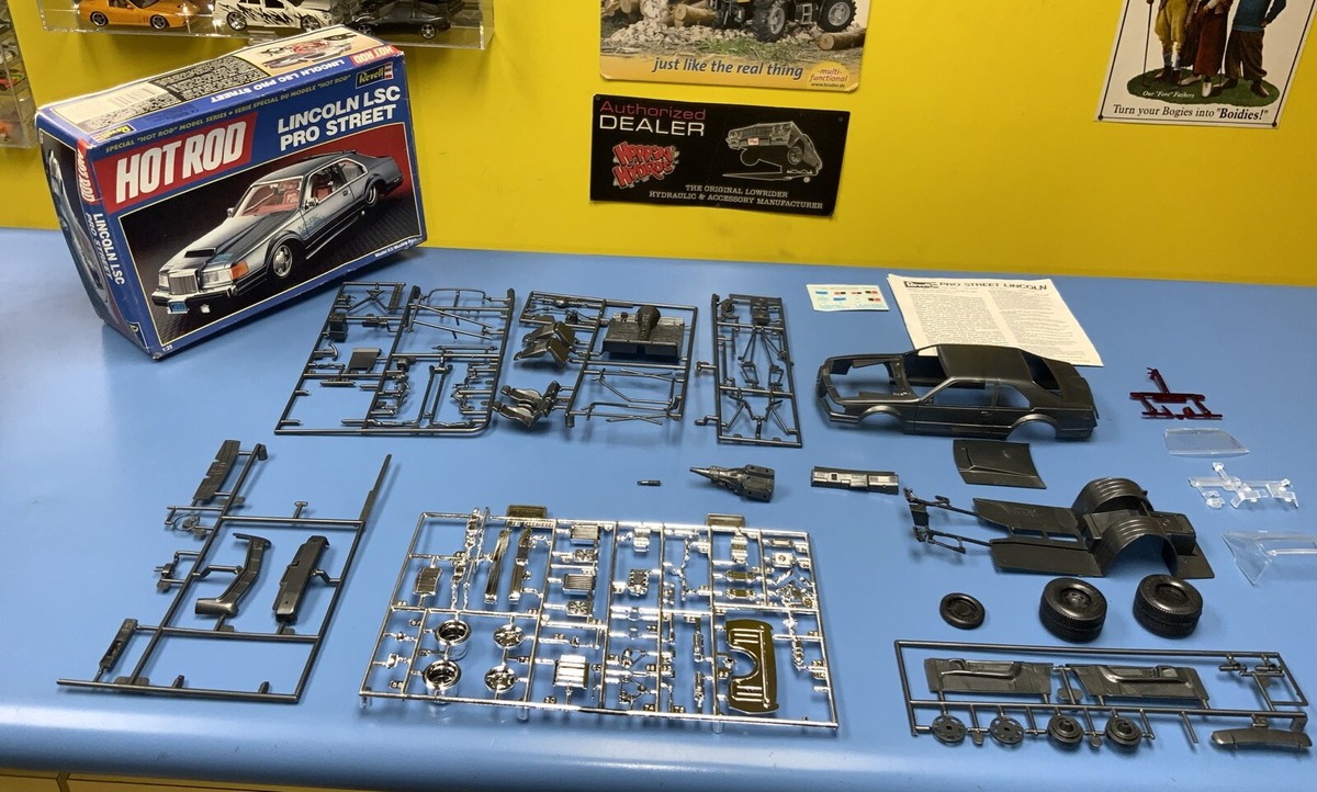 Revell HOT ROD Lincoln LSC Pro Street 1:25 Scale Model Kit | eBay