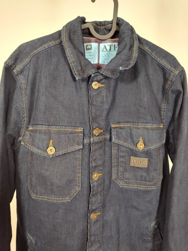 Analog Men's Fleece-Lined Denim Jacket - Thermal Winter ATF Size Small - Picture 3 of 16