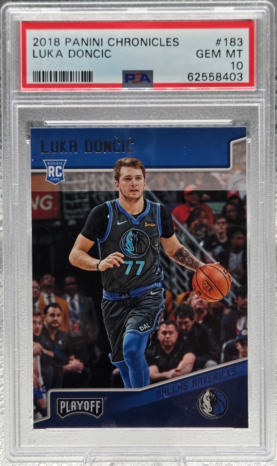 2018 Chronicles Lakers Star ~ LUKA DONCIC Rookie RC Card PSA 10 GEM MINT