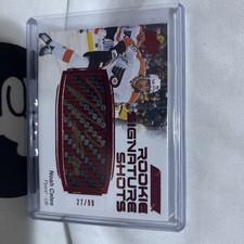 2023-24 Upper Deck Engrained Noah Cates Rookie Signature Shots /99 Flyers