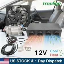 12000btu 12v Underdash Air Conditioner Kit Cooling Heating Ac Unit For Auto Car