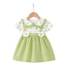Baby Girl Floral Cotton Summer Dress