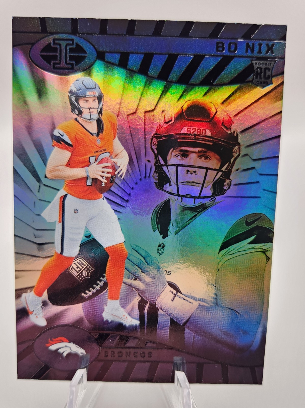 2024 Illusions Football #22 Bo Nix Rookie RC