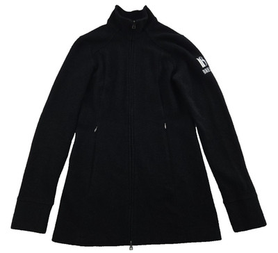 Ibex Womens Jacket Merino Wool Black Size XS Breckenridge Logo
